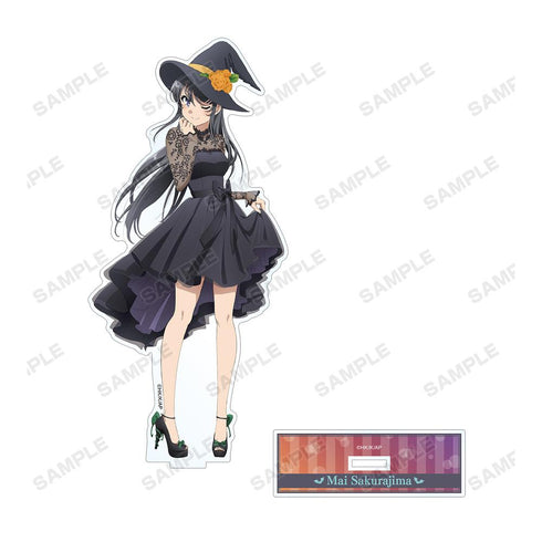 『青春ブタ野郎はバニーガール先輩の夢を見ない』描き下ろしイラスト 桜島麻衣 ハロウィンver. BIGアクリルスタンド【202509再販】